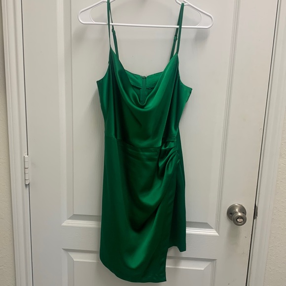 Green Cocktail Dress - Picture 1 of 6
